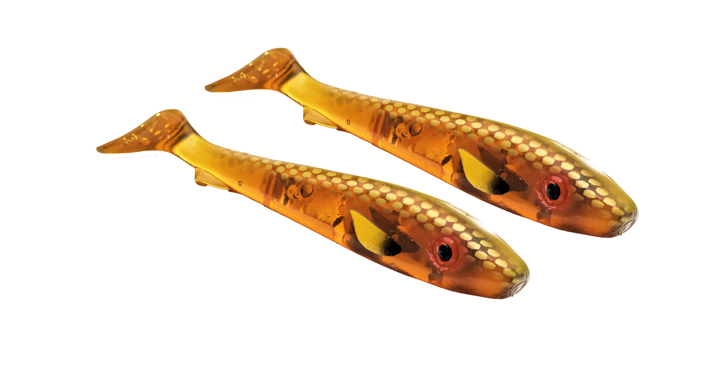 Svartzonker Big McRubber Flash Shad 25cm (2 pcs) - Light Motoroil