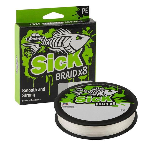 Berkley Sick Braid White Línea Trenzada (300m)