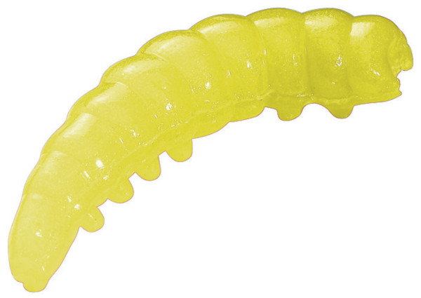 Berkley Powerbait Honey Worms, 55 piezas - Hot Yellow