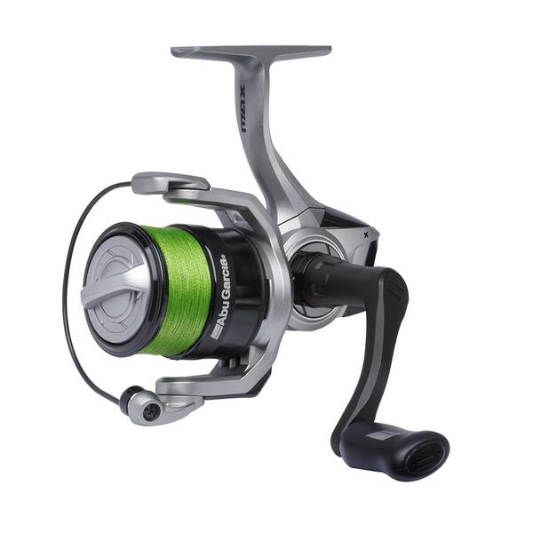 Abu Garcia Max X Carrete Spinning (Incluye línea trenzada)