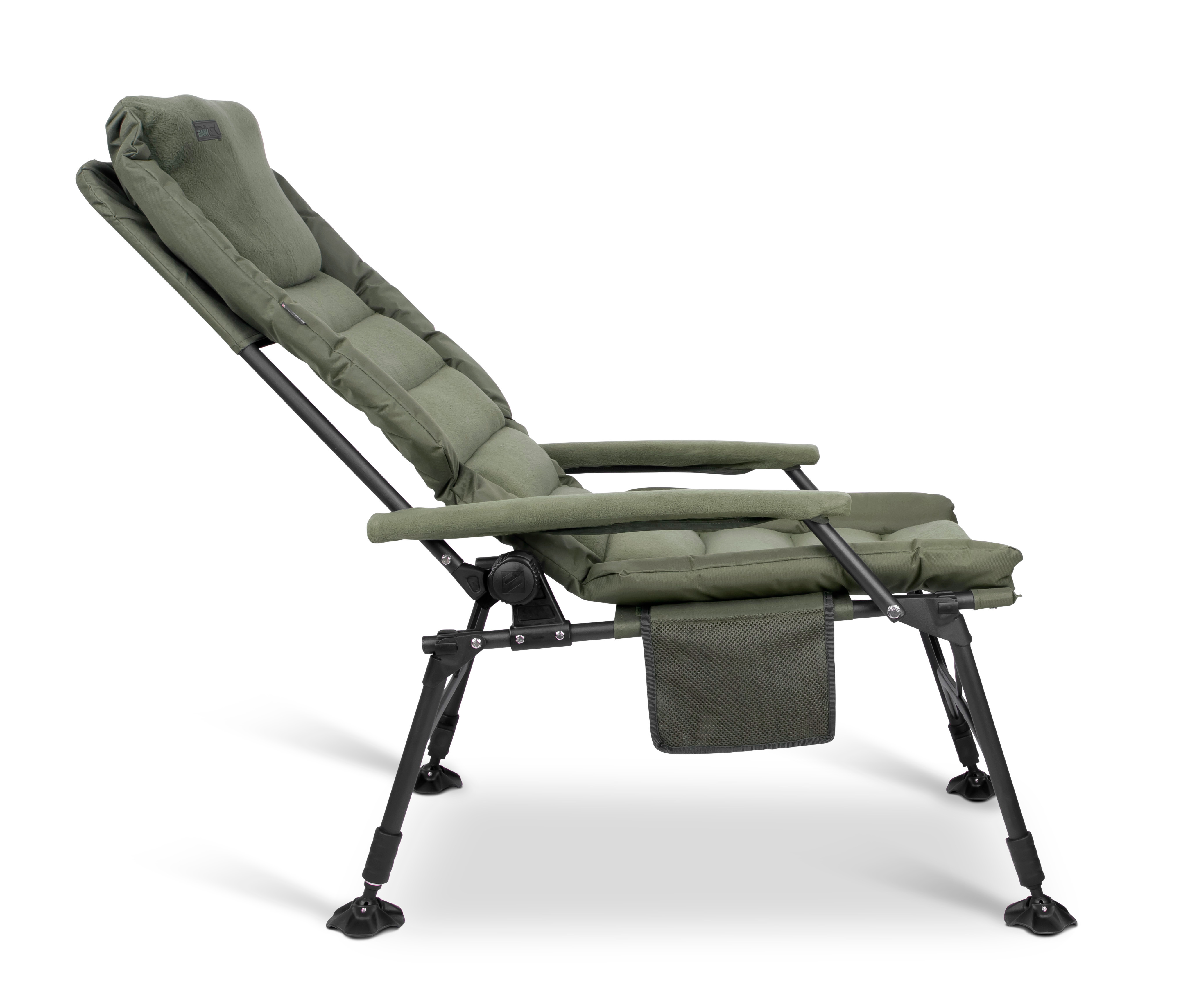 Sonik Bank-Tek Hi-Back Recliner Silla para Pesca de Carpas