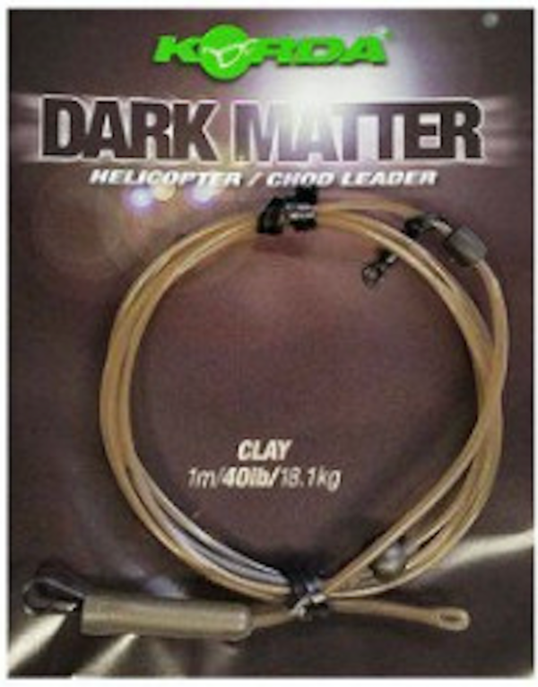 Korda Dark Matter Heli/Chod Líder - Clay