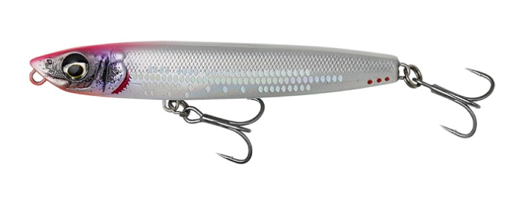 Savage Gear Cast Hacker Jerkbait de Hundimiento Rápido 13 cm (93 g) - Pink Head Ls