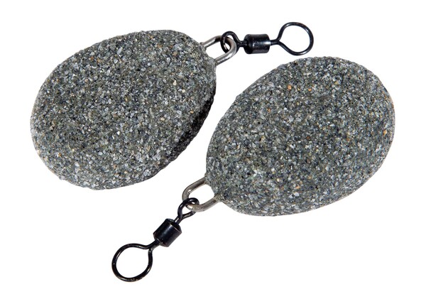 Ultimate Flat Pear Swivel Silt Plomo para Carpa (2 pcs)