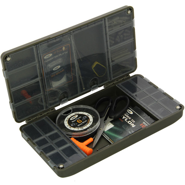 NGT Carp Carryall Kit con XPR Cajas, Bolsa Glug, Caja de aparejos y más