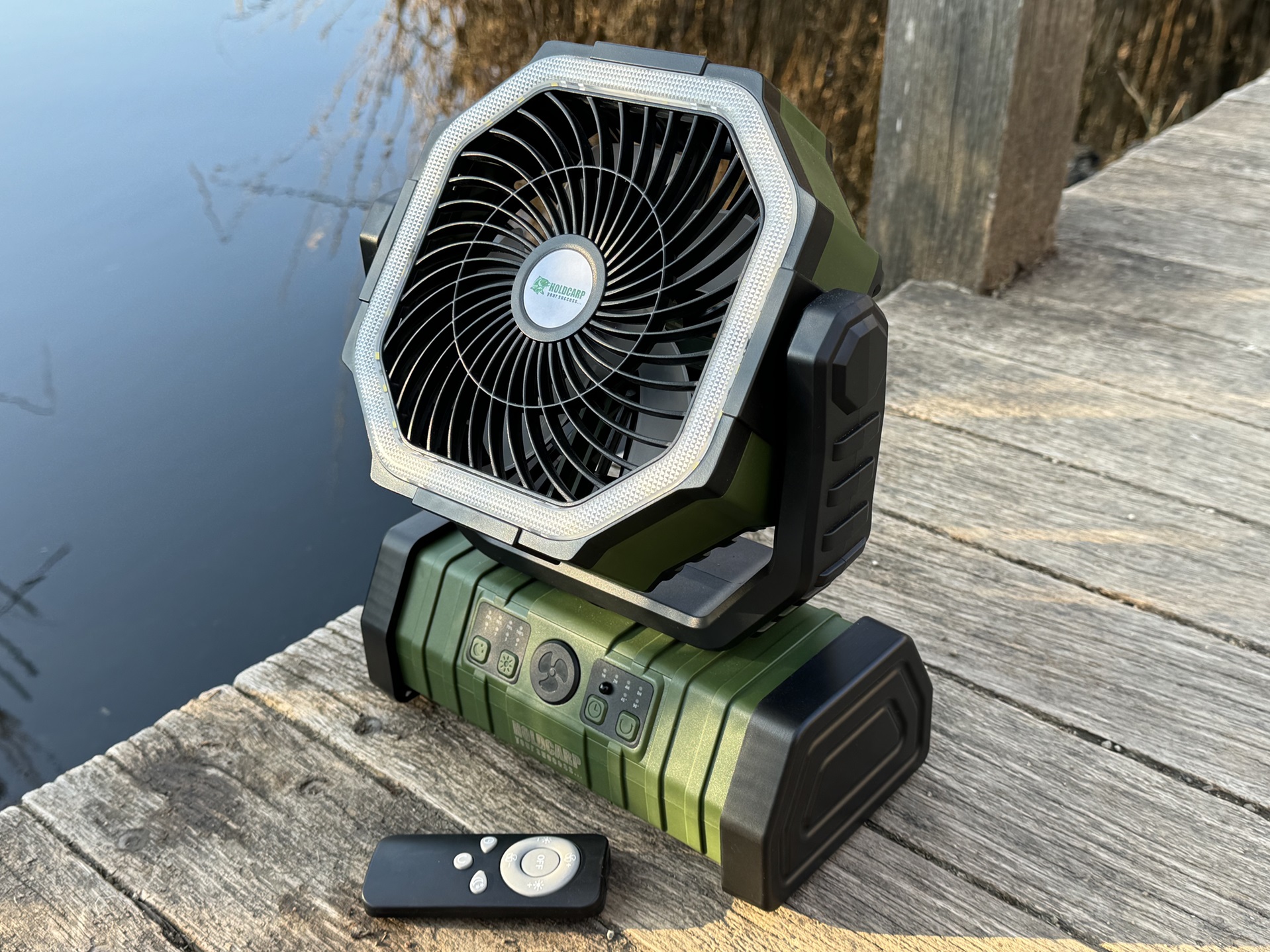 Holdcarp Ventilador Recargable (Con 20000mAh Powerbank)