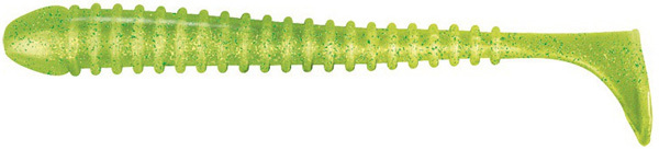 Jackson The Worm 12,5cm, 5 piezas - Chartreuse