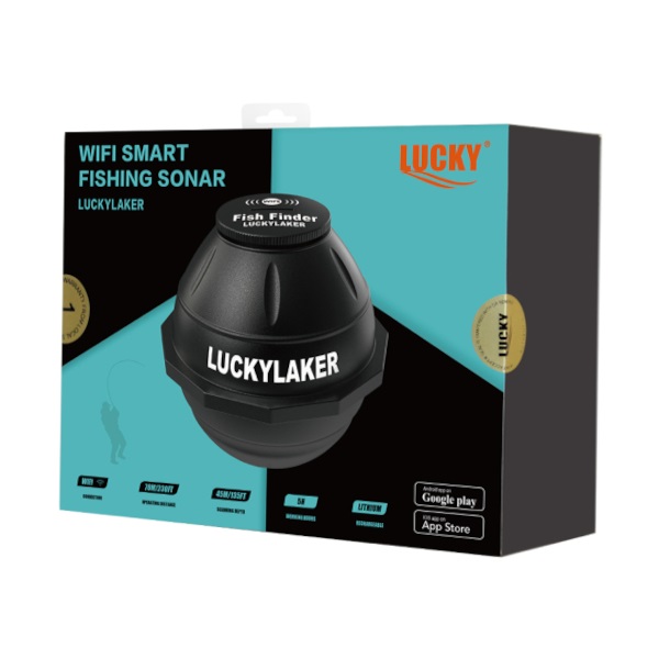 Lucky Laker Fishfinder Wifi Smart Sonda de pesca