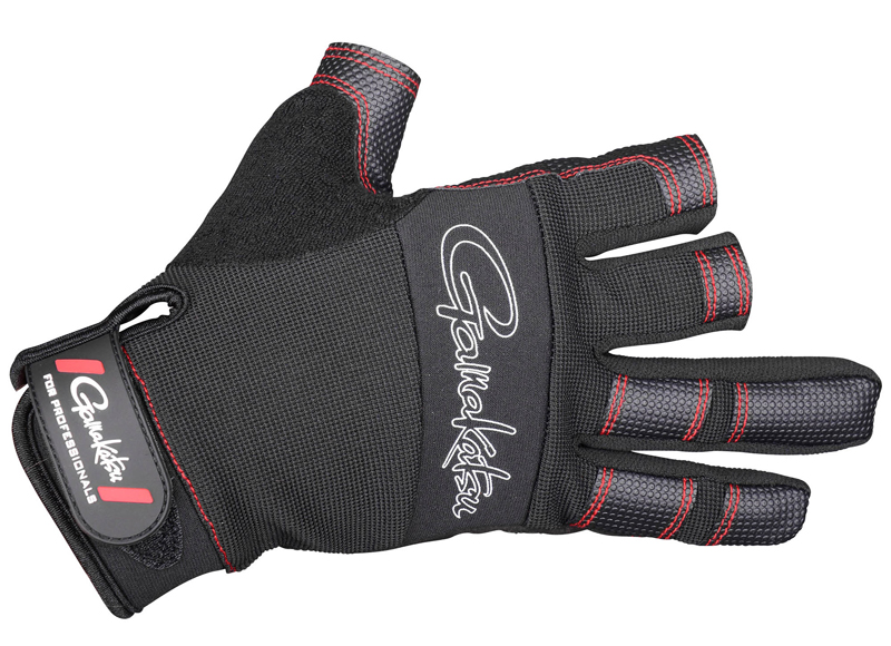 Gamakatsu Armor Gloves 3 Fingers Cut guantes