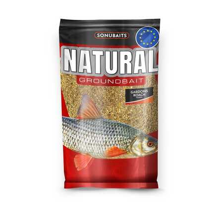 Sonubaits Natural Gardons-Roach Cebo de Fondo (1 kg)