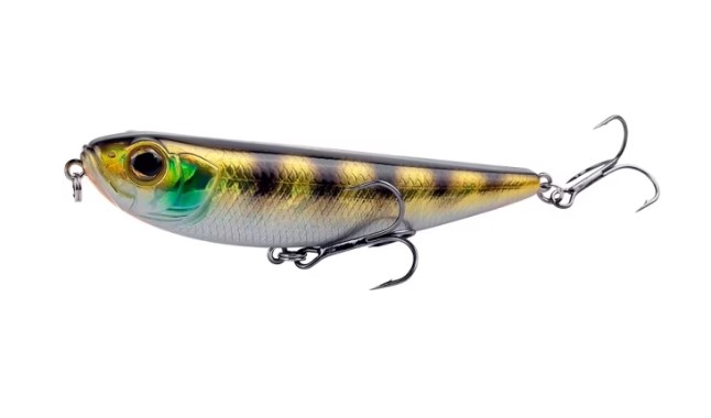 Shimano Lure Yasei Shock Stick F Señuelo de Superficie 11cm (22g) - Perch