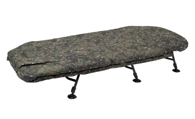 Trakker RLX 6 Camo Sistema de Cama Stretcher (Incl. Saco de Dormir)