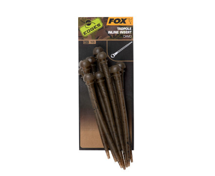 Fox Edges Camo Tadpole Inline Insert 10 piezas