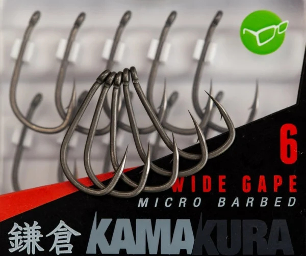 Korda Kamakura Anzuelos Wide Gape (10pcs)