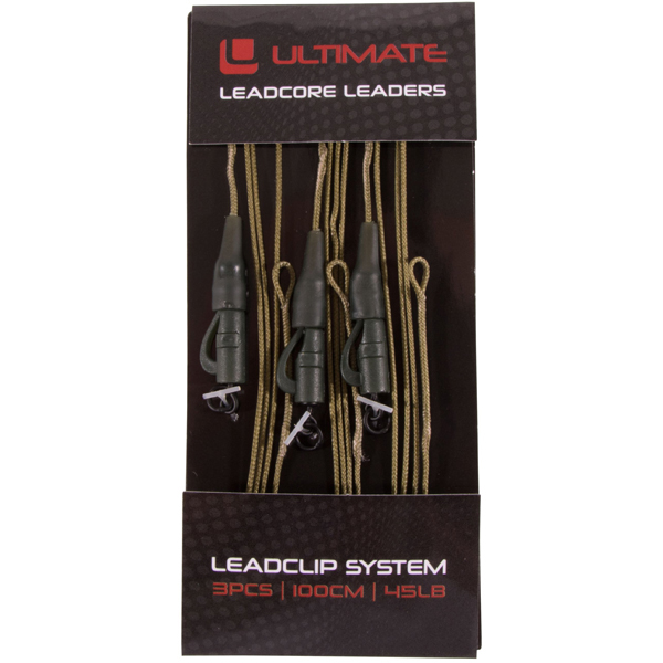 Super Set Completo para Carpa - Ultimate Leadcore Leader with Leadclip