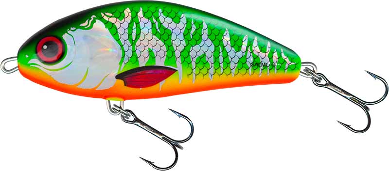 Salmo Fatso Sinking Jerkbait 8cm (25g) - Holo Tiger