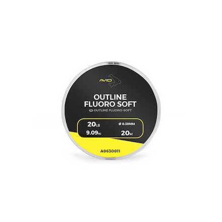 Avid Outline Fluoro-Soft Material de Líder 20m