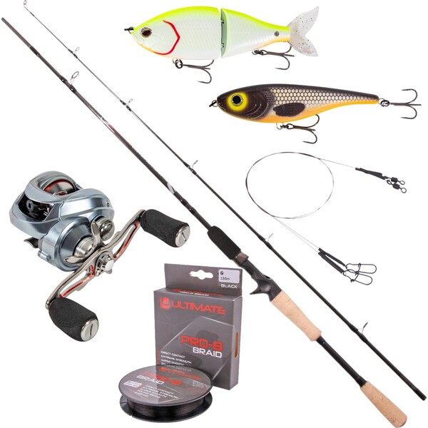 Ultimate Vital Set de Caña Baitcasting