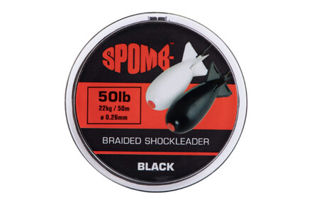 Spomb Líder Trenzado Black 50m 22kg/50lb