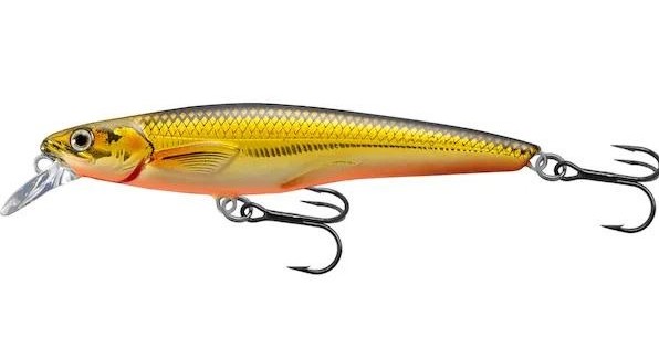 Livetarget Lures Rainbow Smelt Señuelo Suspend Deep Gold/Black 11.5cm (18g)