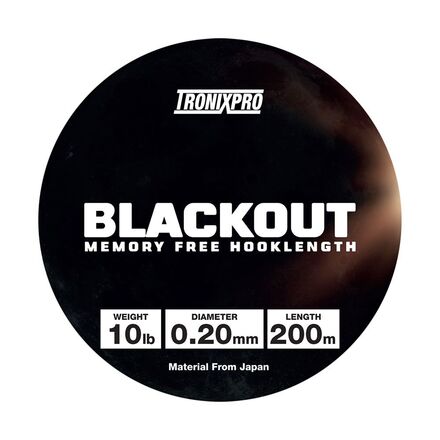 Tronixpro Blackout Clear Material para Bajo de Línea 200 m