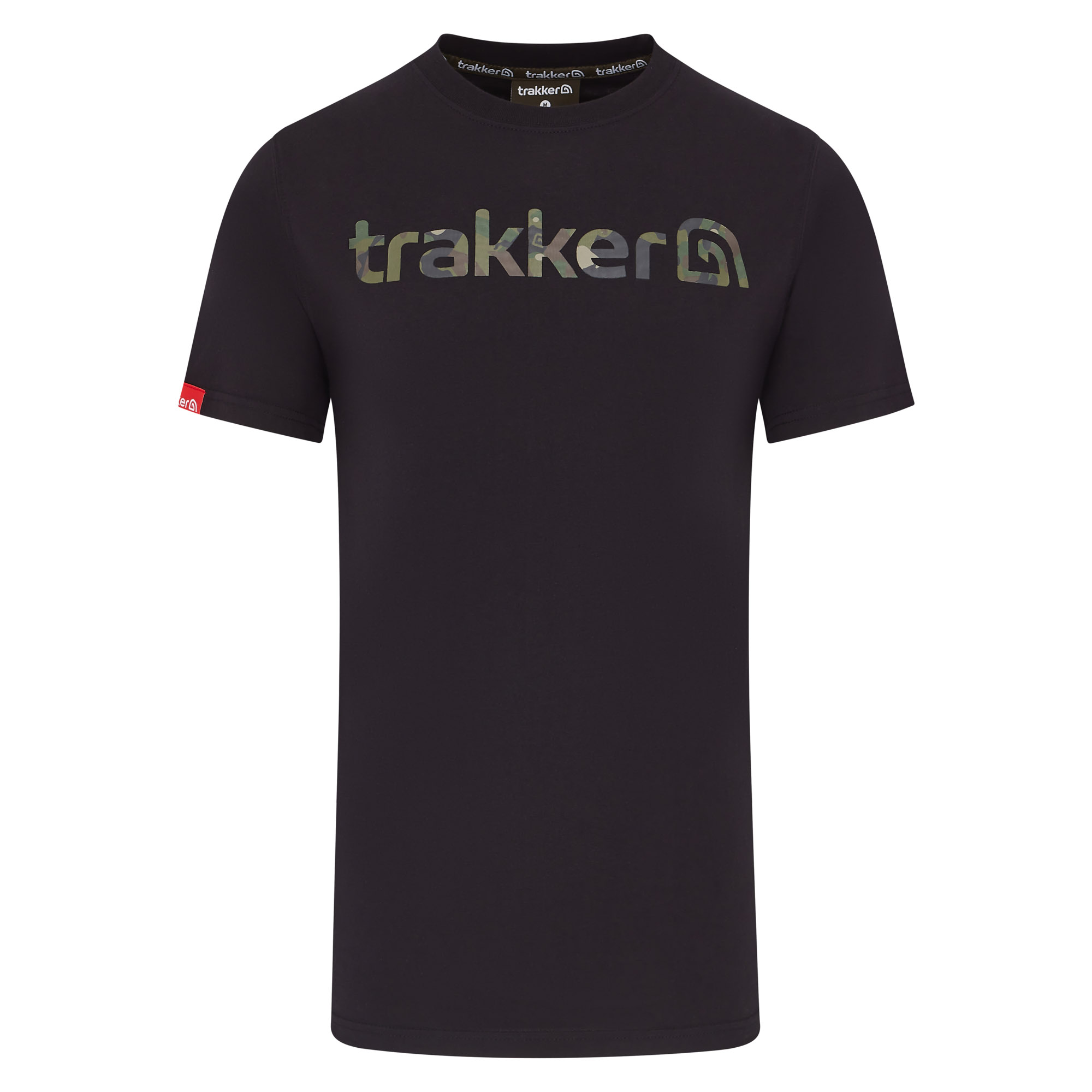 Trakker CR Logo Camiseta Black Camo