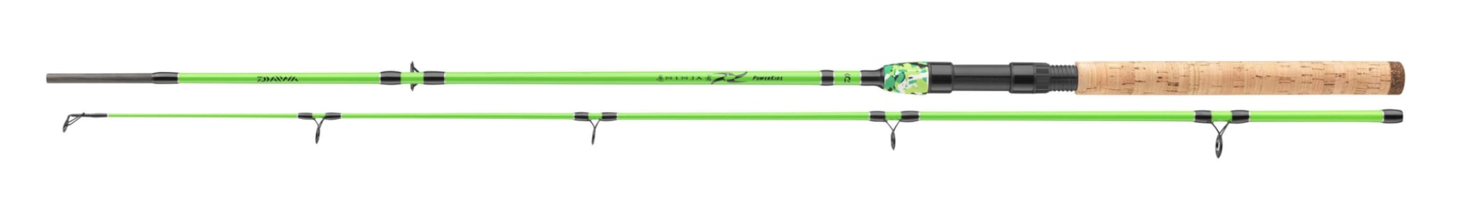 Daiwa Ninja X Spin Caña para Niño 2024 - Verde