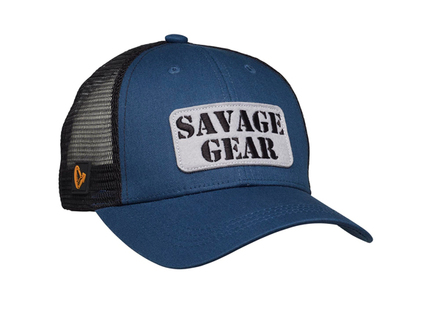 Savage Gear Logo Badge Gorra Una Talla Teal Blue