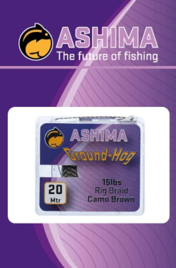 Ashima Ground Hog - Ashima Ground Hog 15lb Camo Brown