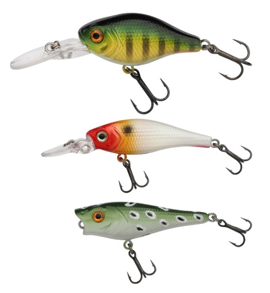 Berkley Pulse Hardbait Pack Perch (3 piezas)