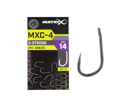 Matrix MXC-4  Punta sin Púas Anzuelo para Pez Balnco (10pzs)