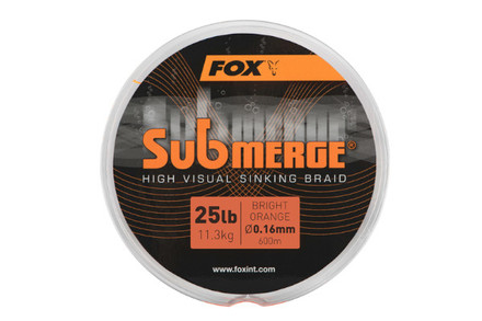Fox SUBMERGE® High Visual Sinking Trenzado Bright Orange 600m