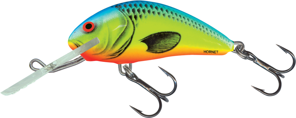 Salmo Hornet 5-6cm Sinking - Chartreuse Blue