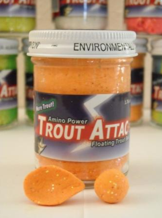 Top Secret Trout Attac Masa de Trucha - Orange Flash