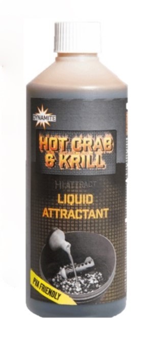 Dynamite Baits Hot Crab & Krill Liquid 500ml