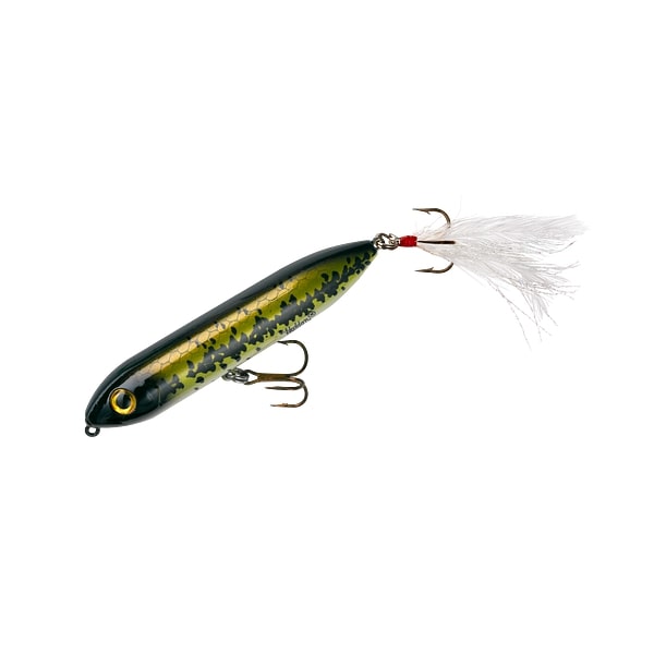 Heddon Feathered Super Spook Jr - Baby Bass