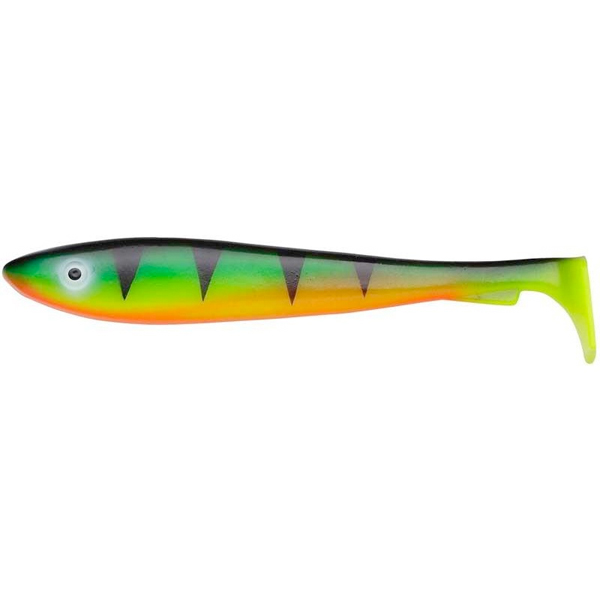 Svartzonker McRubber Shad 17 cm, 3 piezas - C3 - Fire tiger