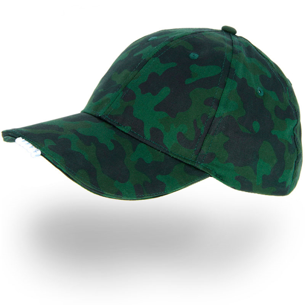 NGT Camo Gorra con Luces LED