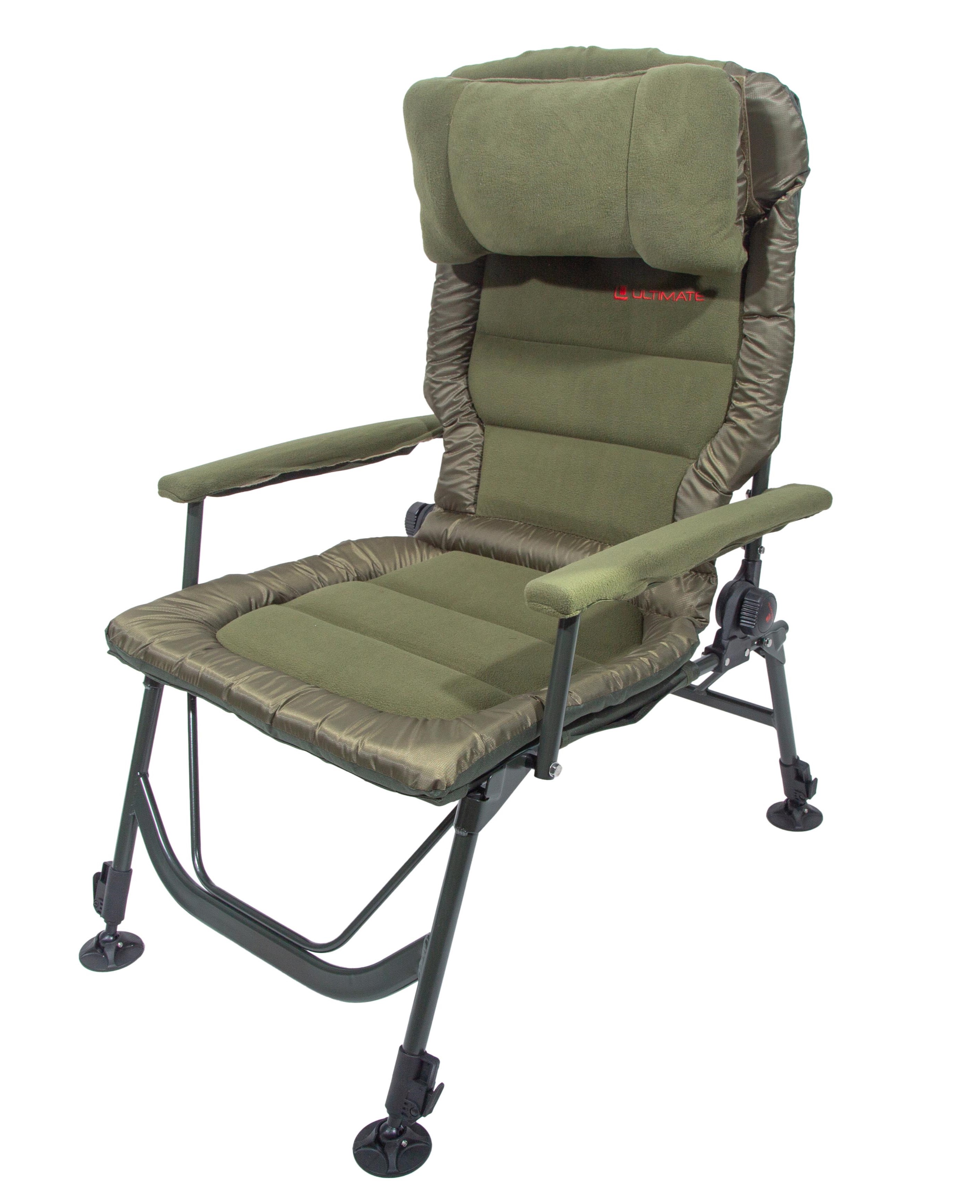 Ultimate Green Comfort Arm Chair Silla para Carpfishing