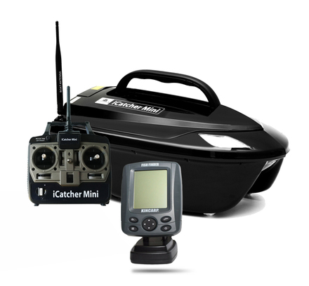 BearCreeks iCatcher Mini 2.4 Bote Alimentador + Fishfinder