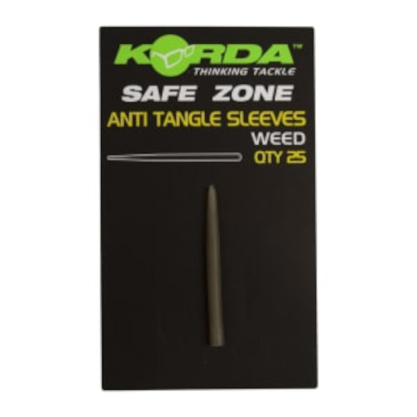 Korda Safe Zone Anti Tangle Sleeves (25 piezas) - Weed