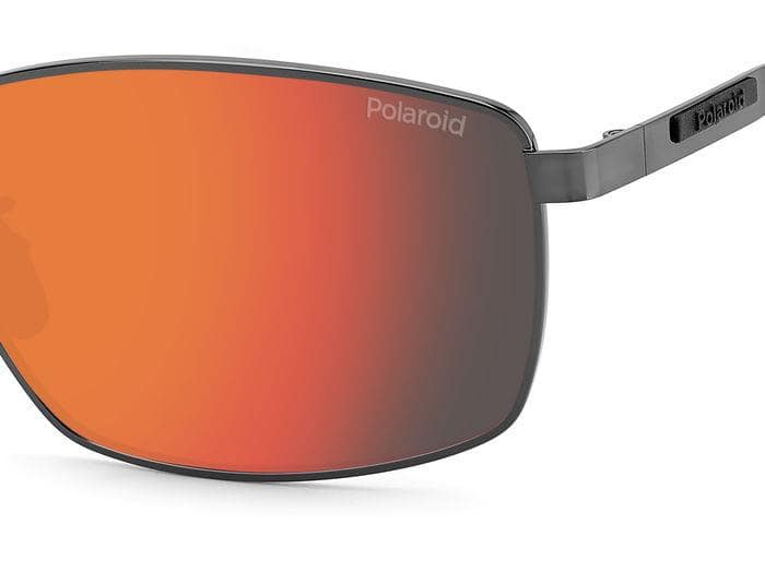 Polaroid PLD 2137/S Gafas de Sol para Pesca - Gun-Orange