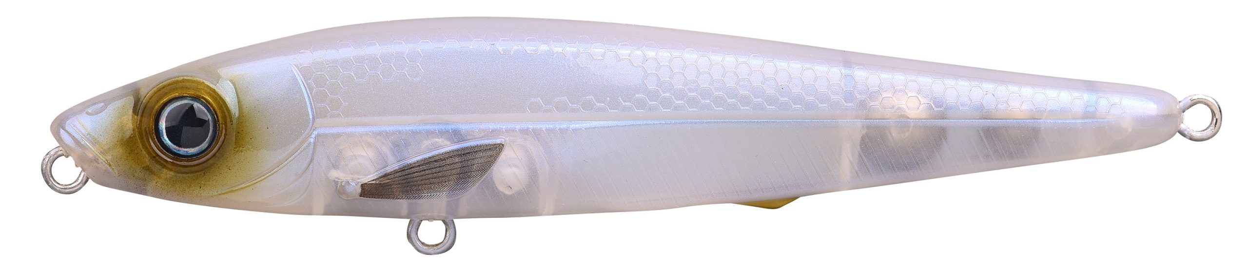 Spro Gutsbait Surfstick Señuelo para Pesca en el Mar 11cm (18 g) - White Minnow