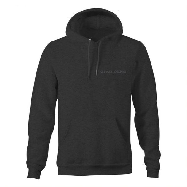 Grundens Sweat Displacement Hoodie Black Heather Sweater de Pesca