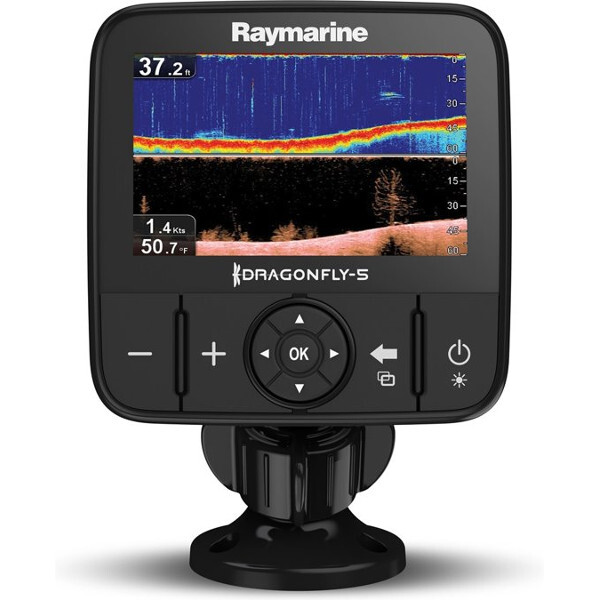 Raymarine Dragonfly 5 Pro Fishfinder incluye CPT-60 Transductor