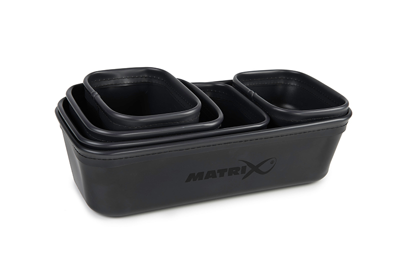 Matrix EVA Bait Tub Set de Caja de Cebos
