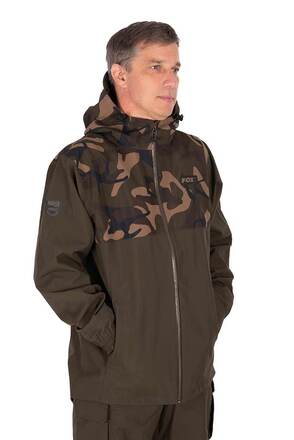 Fox RS25K Chaqueta de Pesca STD Khaki/Camo (Impermeable)