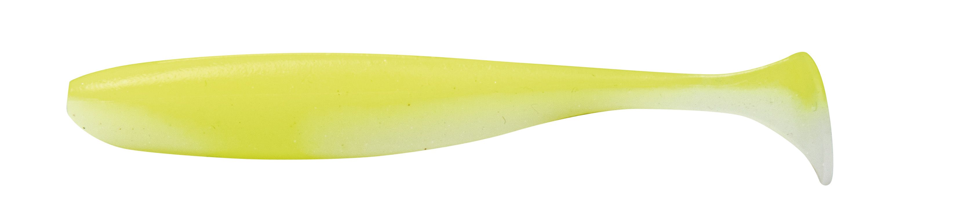 Keitech Easy Shiner 3 in (7,6cm) - S14-White Chartreuse