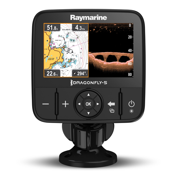 Raymarine Dragonfly 5 Pro incl. Cubierta Suncover - Raymarine Dragonfly 5 Pro fishfinder