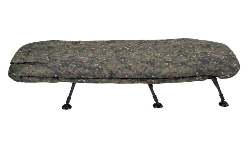 Trakker RLX 6 Camo Sistema de Cama Stretcher (Incl. Saco de Dormir)